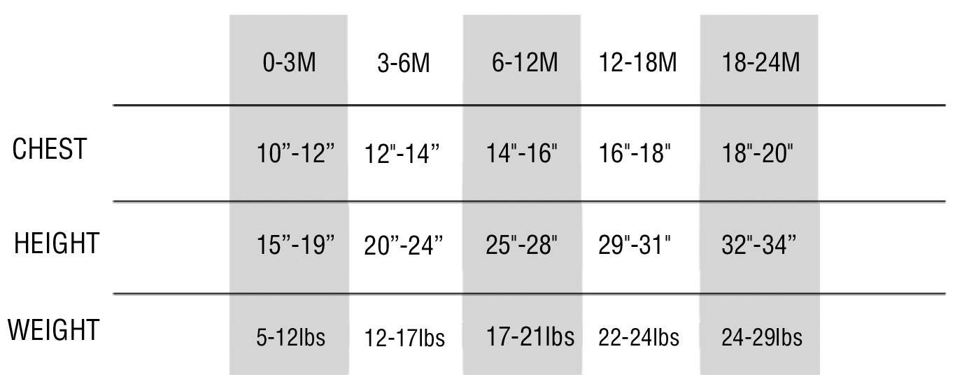 Size Chart Farm Sanctuary