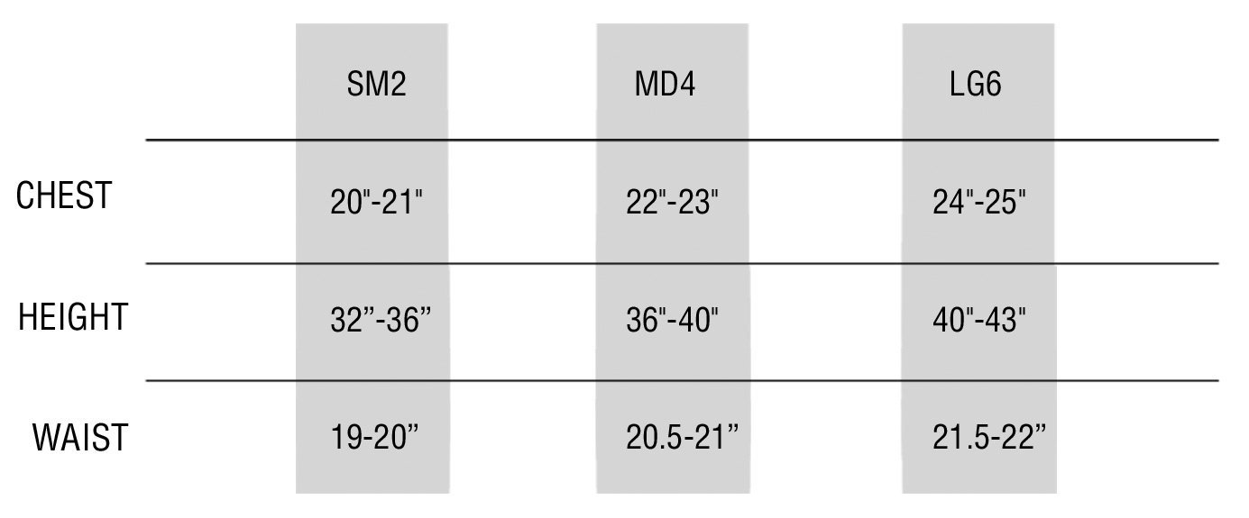 Apparel Women Size Chart Champro Sports Sizing Guides This table