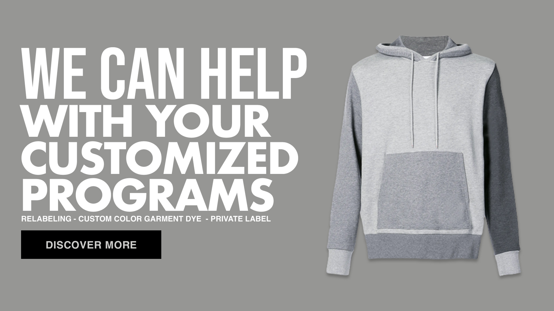 Customized apparel for your next program slide