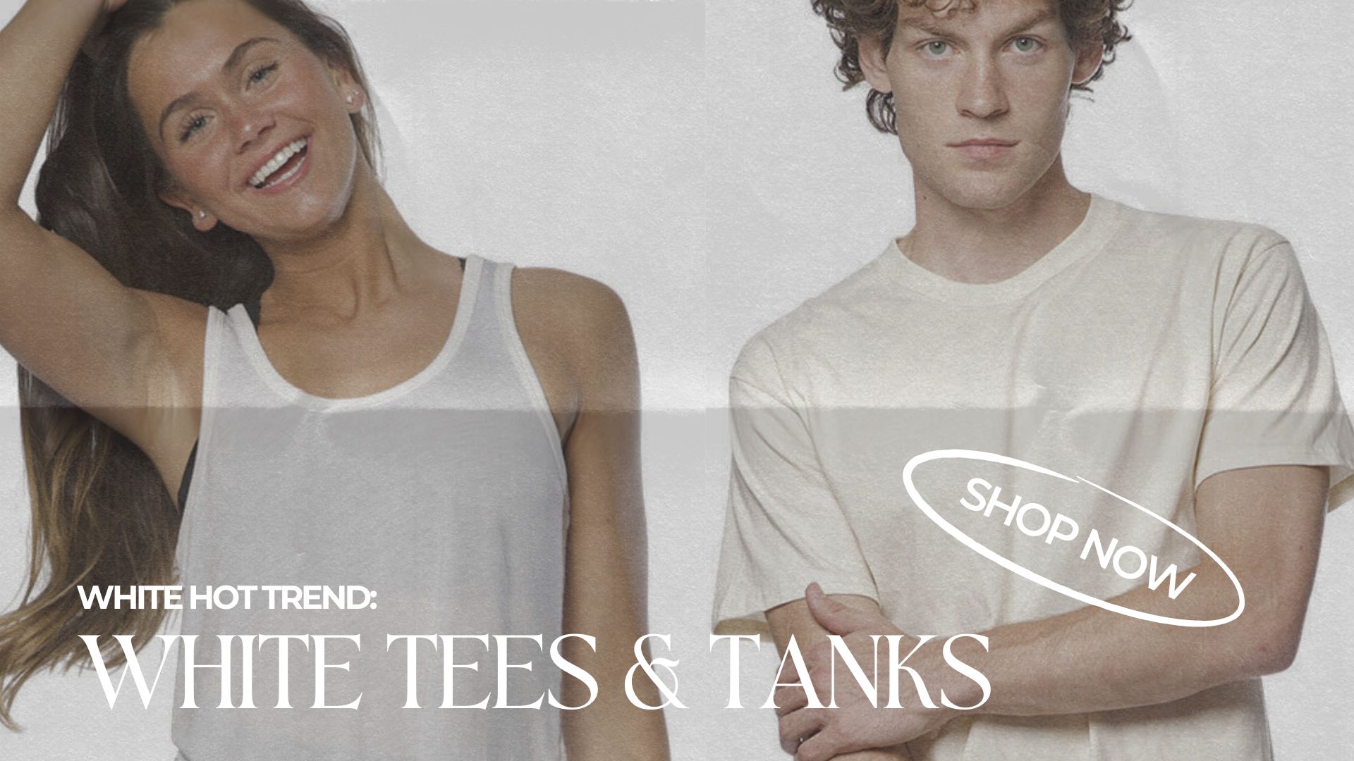 USA Made White Tank Tops