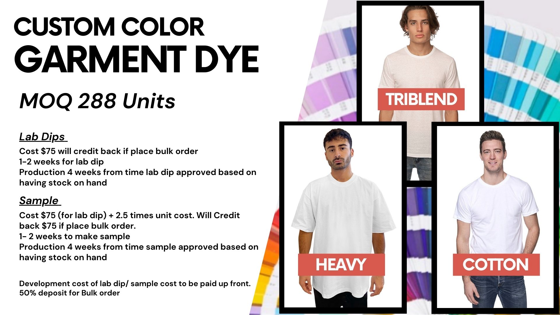 Custom Color Shirts