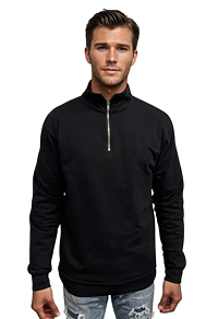 Unisex Fleece Quarter Zip