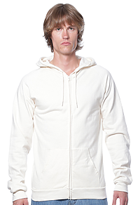 Unisex Organic Cotton Full Zip Hoodie