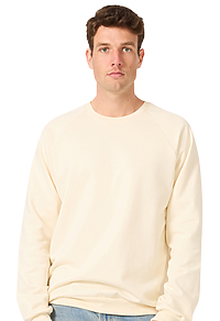 Unisex Organic Raglan Crew Neck Sweatshirt