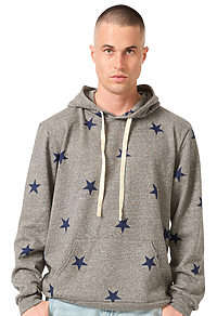 Unisex Triblend Pullover Star Hoody