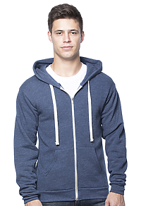 Unisex Organic RPET French Terry Zip Hoodie