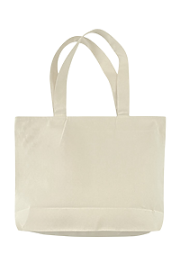 Basic Supply Co. Canvas Zippered 25L Tote