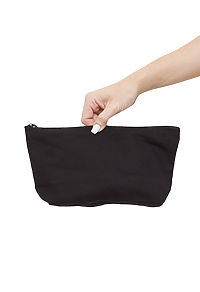 Organic Canvas Accessory Pouch